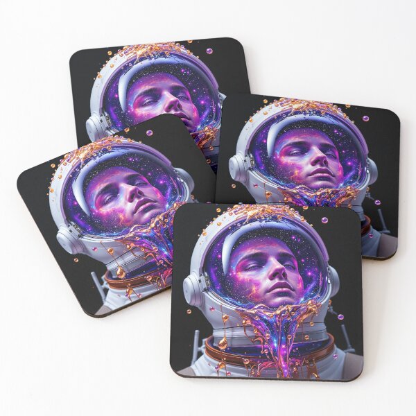 Item preview, Astronaut Filled With Liquid Galaxy designed and sold by EasyTees4u.