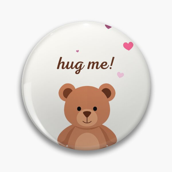 Item preview, Cute Bear Hug Me Playful Love designed and sold by Noydee Red Salavan.
