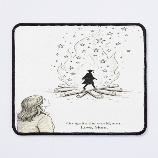 Item preview, Ignite the World – Conscious Graduation Gift from Mom designed and sold by Cristhian Almanza.