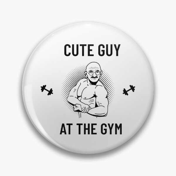 Item preview, cute guy at the gym designed and sold by RepYourLook.