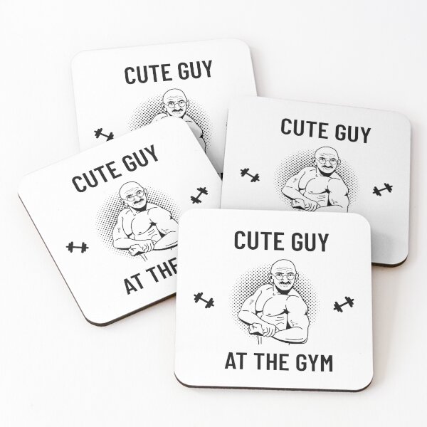 Item preview, cute guy at the gym designed and sold by RepYourLook.
