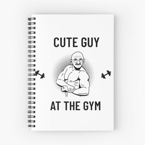 Item preview, cute guy at the gym designed and sold by RepYourLook.