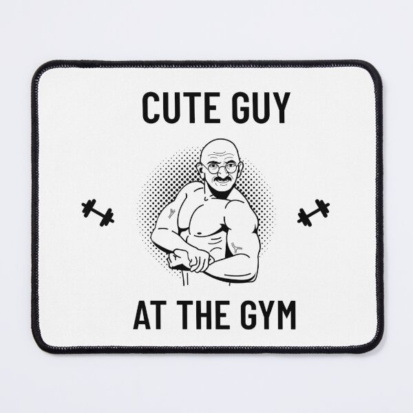 Item preview, cute guy at the gym designed and sold by RepYourLook.