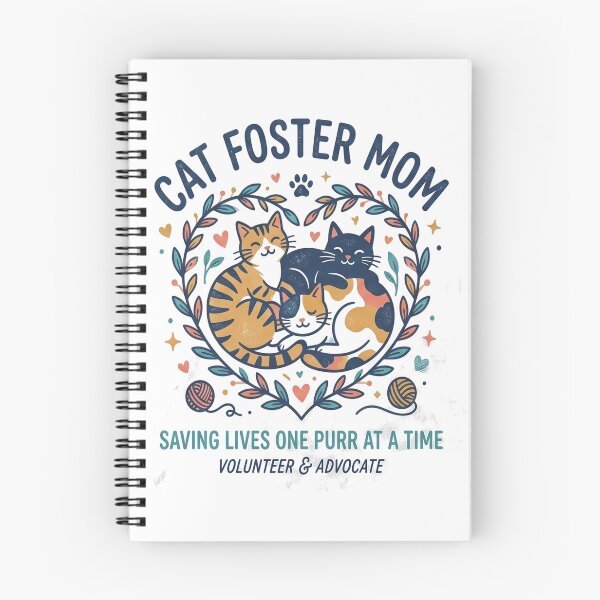 Item preview, Cat Foster Mom - Saving Lives One Purr At A Time T-Shirt designed and sold by BetonikDesigner.