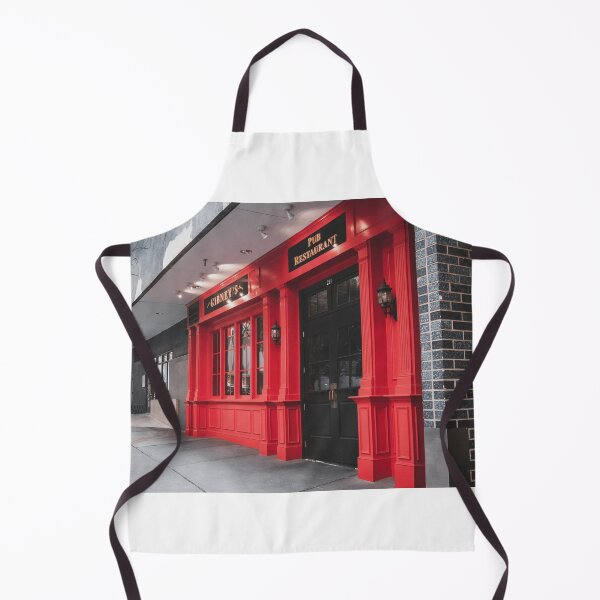 Item preview, Red Pub In Grey designed and sold by KE Photo Art.