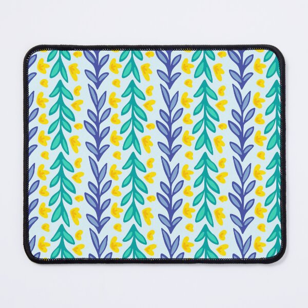 Item preview, Green Tropical Floral Stripes designed and sold by ArtFromInga.