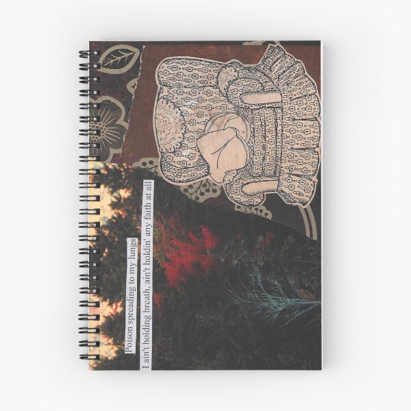 Item preview, 'Poison spreading to my lungs' Porch Light zine page designed and sold by zinesbyscout.