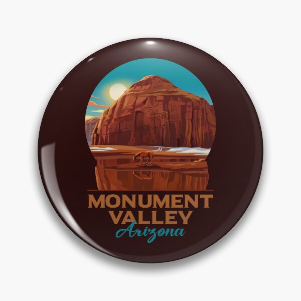 Item preview, Monument Valley Arizona Vintage Desert Poster designed and sold by LinaValearte.