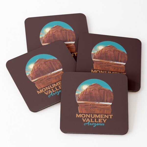 Item preview, Monument Valley Arizona Vintage Desert Poster designed and sold by LinaValearte.