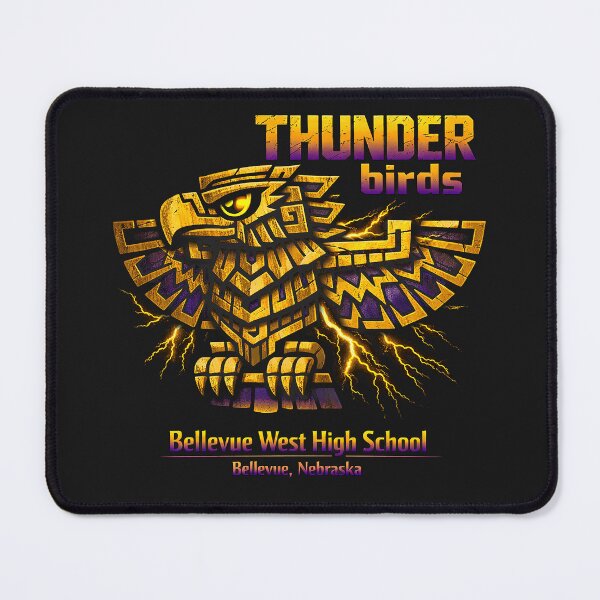 Item preview, Thunderbirds - Bellevue West High School designed and sold by Omaha Jones T-Shirts and More.