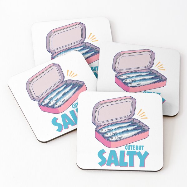 Item preview, Cute But Salty Vintage Retro Kitsch Sardines designed and sold by P4trick98.