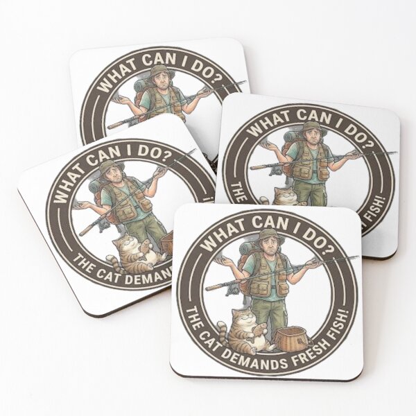 Item preview, Cat_Demands_Fish_Badge designed and sold by Renaiss&Future.