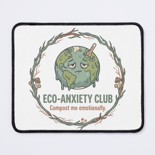 Item preview, Eco-Anxiety Club - Funny Earth Day Art designed and sold by ReoMrCool.
