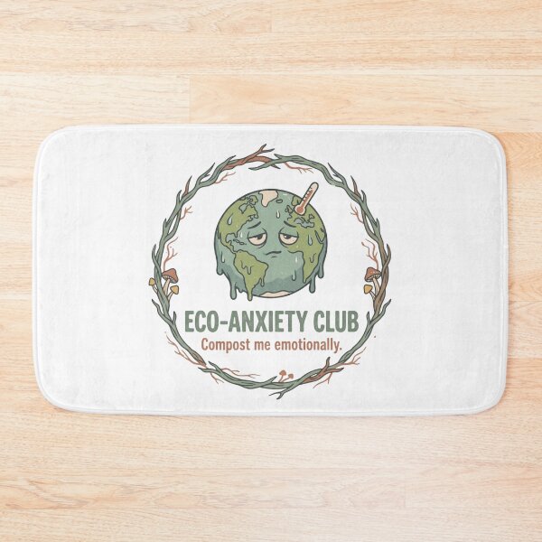 Item preview, Eco-Anxiety Club - Funny Earth Day Art designed and sold by ReoMrCool.
