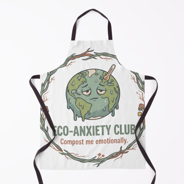 Item preview, Eco-Anxiety Club - Funny Earth Day Art designed and sold by ReoMrCool.