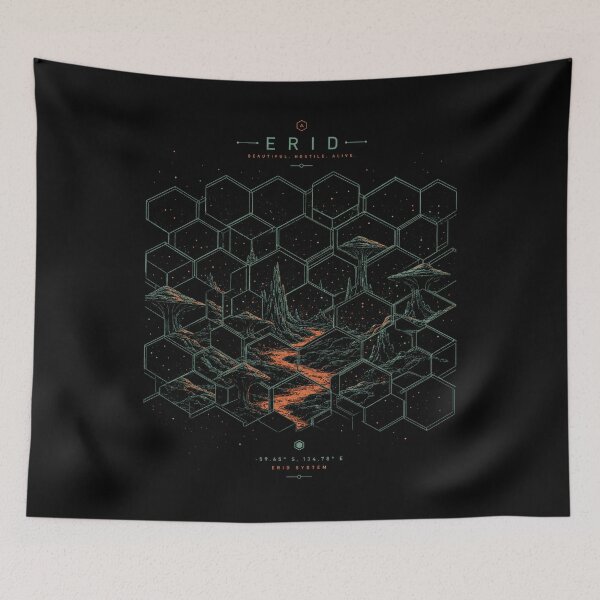 Item preview, Erid Tessellation - Project Hail Mary designed and sold by hesjustken.
