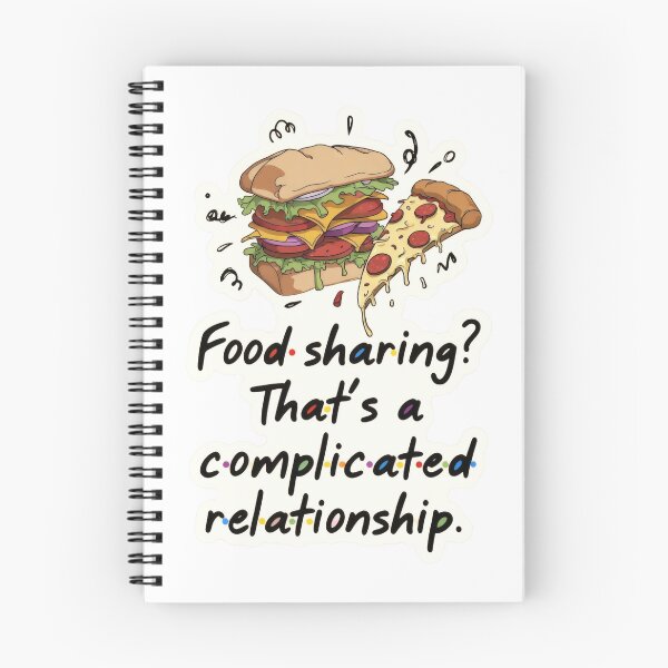 Item preview, Food sharing is a complicated relationship often seen in friendships and gatherings in different locations and cultures designed and sold by SpaceartLilu.