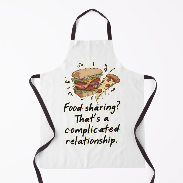 Item preview, Food sharing is a complicated relationship often seen in friendships and gatherings in different locations and cultures designed and sold by SpaceartLilu.