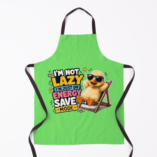 Item preview, Funny Lazy Duck Meme PNG – “Energy Save Mode” Cute Transparent Graphic designed and sold by AnimalAirtistry.