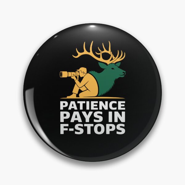Item preview, Photography Aperture Quote Calm Technical Style Patience Pays In F-Stops designed and sold by NaturEdeN.
