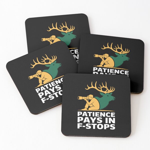 Item preview, Photography Aperture Quote Calm Technical Style Patience Pays In F-Stops designed and sold by NaturEdeN.