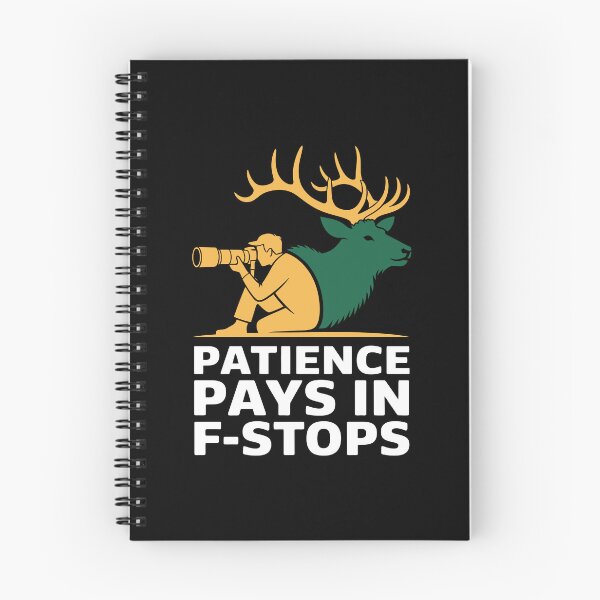 Item preview, Photography Aperture Quote Calm Technical Style Patience Pays In F-Stops designed and sold by NaturEdeN.