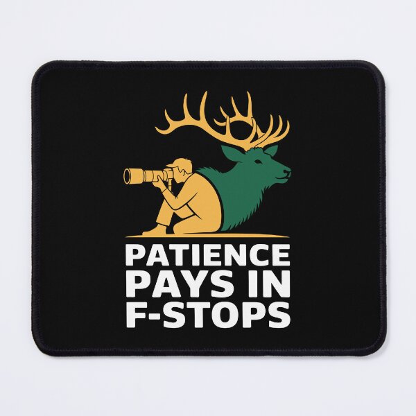 Item preview, Photography Aperture Quote Calm Technical Style Patience Pays In F-Stops designed and sold by NaturEdeN.