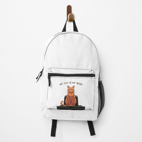 Item preview, My Cat Is My Boss Funny Cat Meme T-Shirt designed and sold by rafmv.