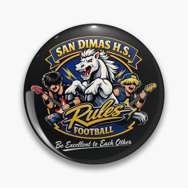 Item preview, San Dimas High School Football Rules - Bill & Ted designed and sold by Omaha Jones T-Shirts and More.