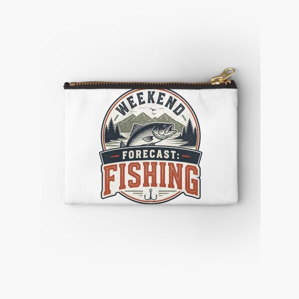 Item preview, Weekend Forecast Fishing Vintage Angler Shirt designed and sold by kaream1308.