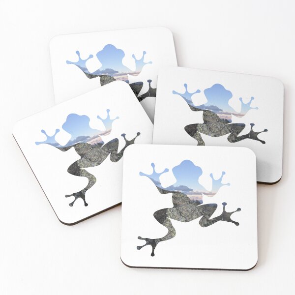 Item preview, Frog Mountain Crag Illustration | Nature Wildlife Graphic T-Shirt designed and sold by Andriana123.