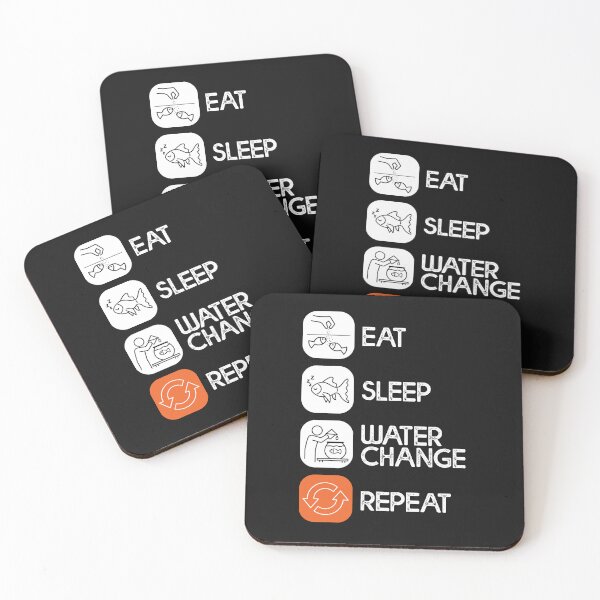 Item preview, Eat Sleep Water Change Repeat designed and sold by TeeCodes.
