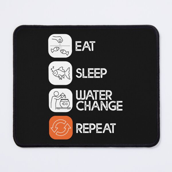 Item preview, Eat Sleep Water Change Repeat designed and sold by TeeCodes.