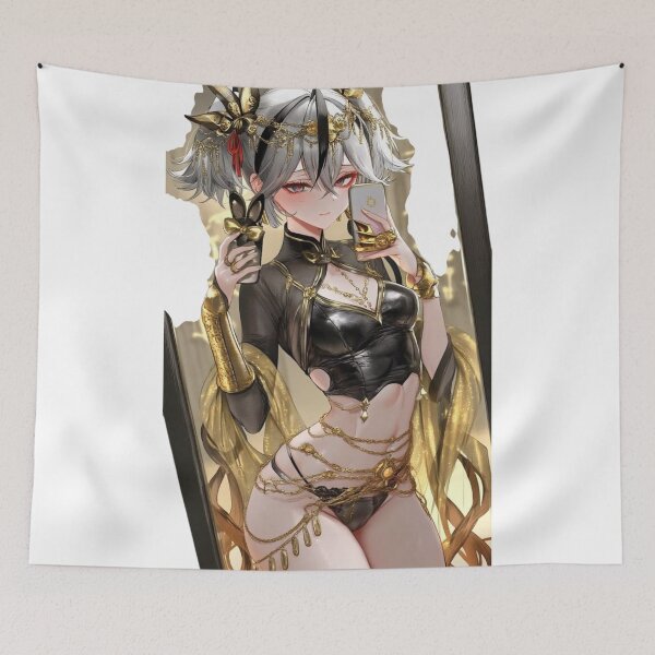 Item preview, Camellya Gold Dress Wuthering Waves designed and sold by KomiArts.