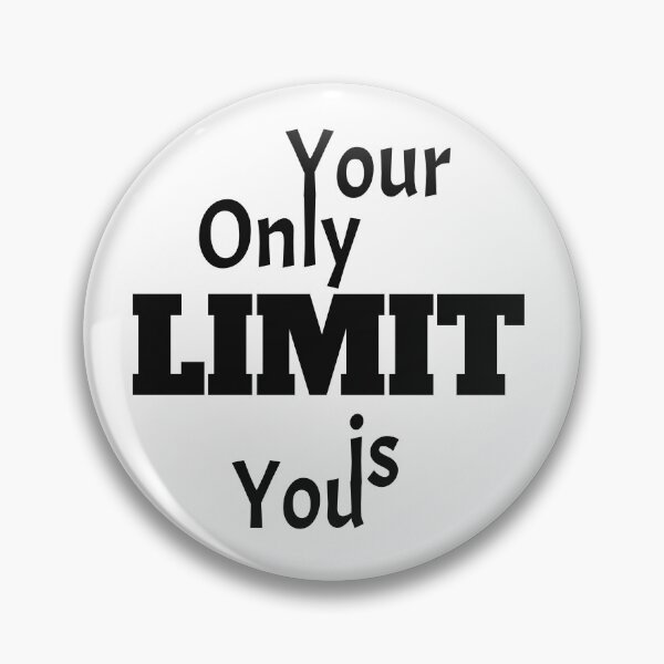 Item preview, Your Only Limit Is You Motivation Quote and Gym Fitness lover for Men & Women designed and sold by 95PrintAura.