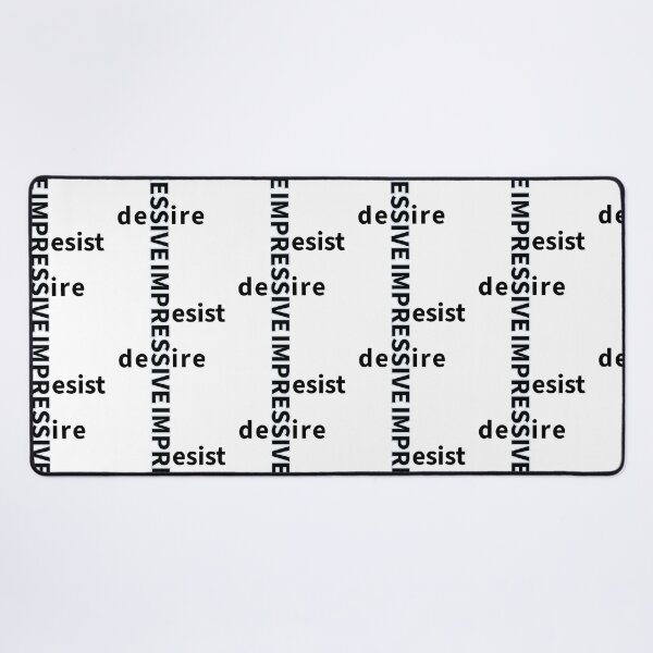 Item preview, Impressive Resist Desire Word Puzzle T-Shirt designed and sold by Heal of Souls Designs .