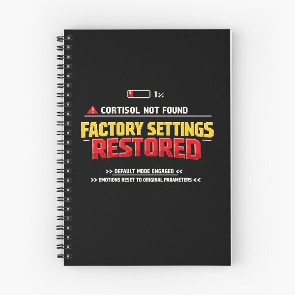 Item preview, Cortisol not found, factory settings restored designed and sold by HiPatti.