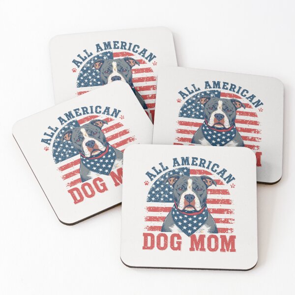 Item preview, ALL AMERCIAN DOG MOM designed and sold by BKDIGITALSHOP.