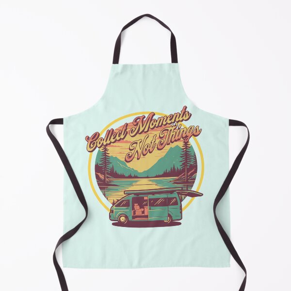Item preview, Collect Moments Not Things Camper Van Adventure Retro Travel Design designed and sold by Sachie's Studio.