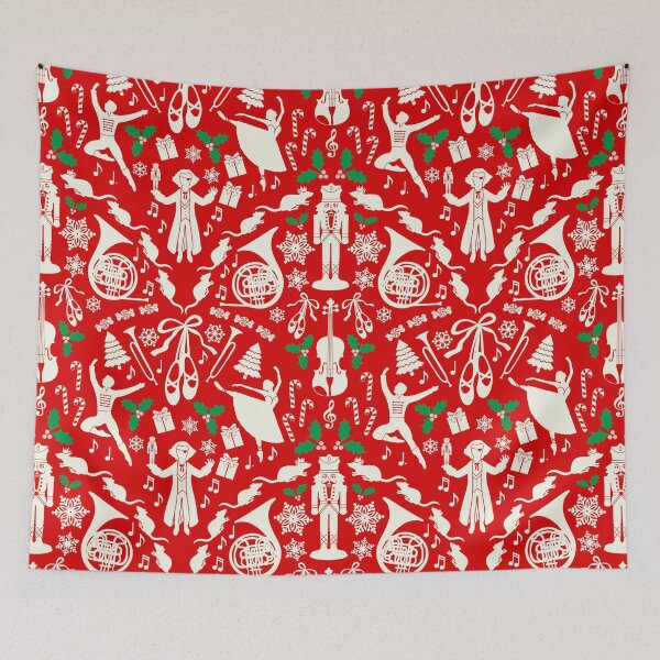 Item preview, Nutcracker ballet Christmas pattern designed and sold by Jennifer Ladd.