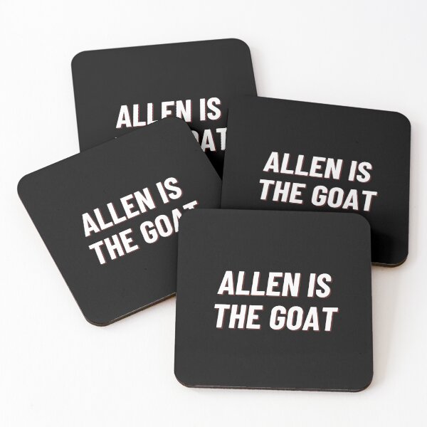 Item preview, Josh Allen GOAT – Greatest QB of All Time designed and sold by ThatFootball12.