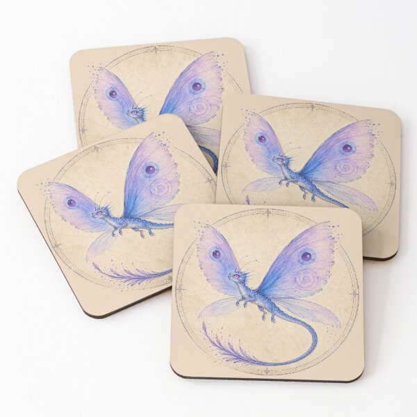 Item preview, Faerie Dragon -- Watercolor Fantasy Art designed and sold by Raes-Runaways.