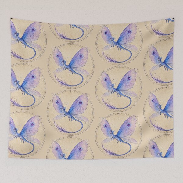 Item preview, Faerie Dragon -- Watercolor Fantasy Art designed and sold by Raes-Runaways.