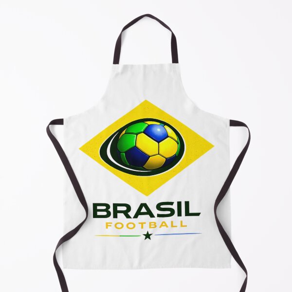 Item preview, Brazil Football Color Blast Ultra Modern Minimal Soccer Design designed and sold by TKOprintdesigns.
