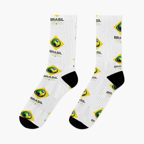 Item preview, Brazil Football Color Blast Ultra Modern Minimal Soccer Design designed and sold by TKOprintdesigns.