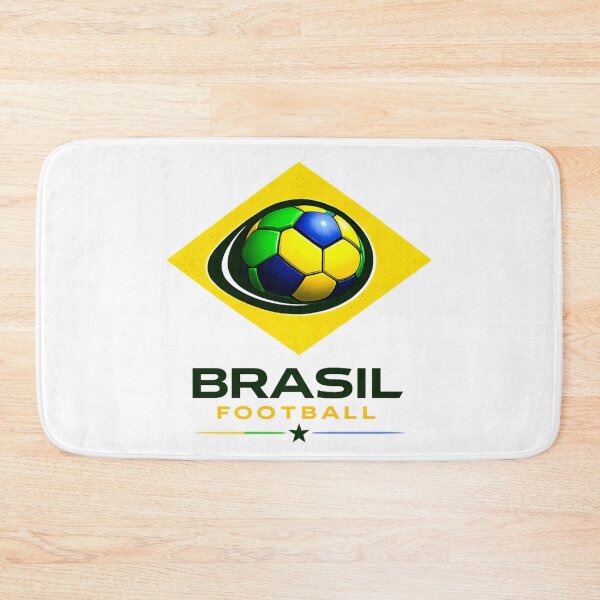 Item preview, Brazil Football Color Blast Ultra Modern Minimal Soccer Design designed and sold by TKOprintdesigns.