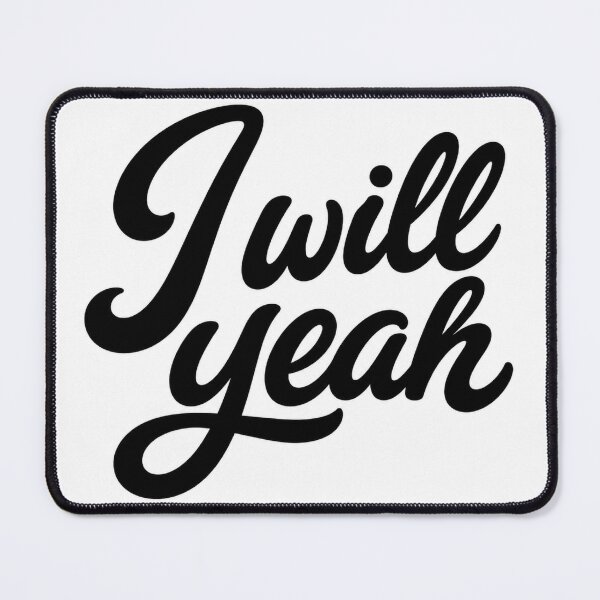 Item preview, I Will Yeah - Irish Slang designed and sold by artlife2026.
