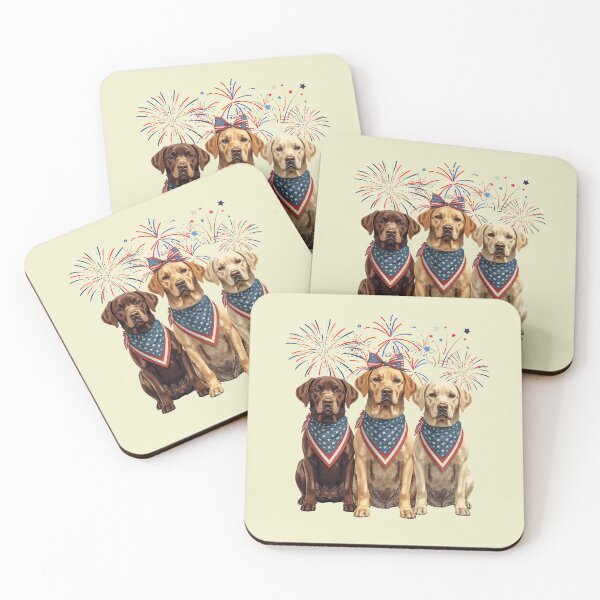 Item preview, PATRIOTIC LABRADORS designed and sold by BKDIGITALSHOP.
