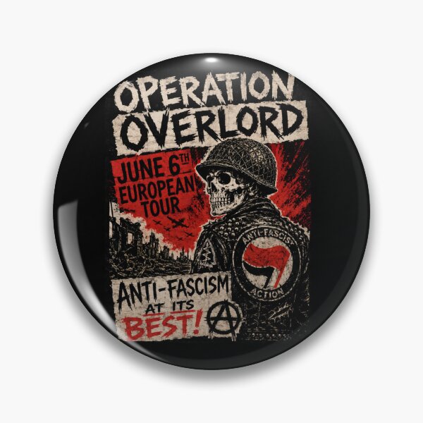 Item preview, Concert Poster Antifa WWII European Tour designed and sold by BlueLineLAX.