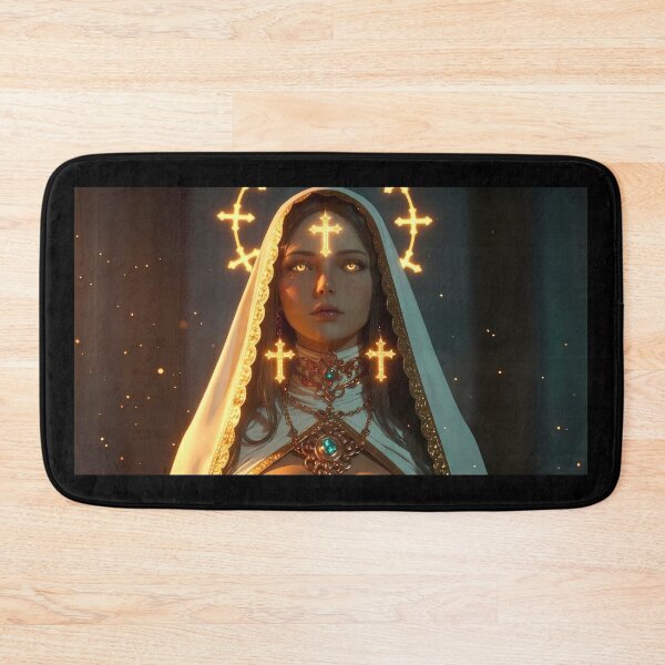 Item preview, Golden Nun, Tattooed Gangster designed and sold by GalleryBrisArt.